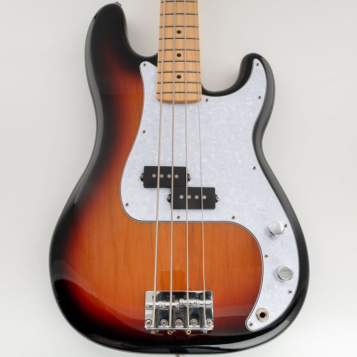 Musiclily Pro 13穴 PBプレベピックガード アメリカ/メキシコスタンダードFender Precision Bassプレシジョンベース用 3プライ ホワイト