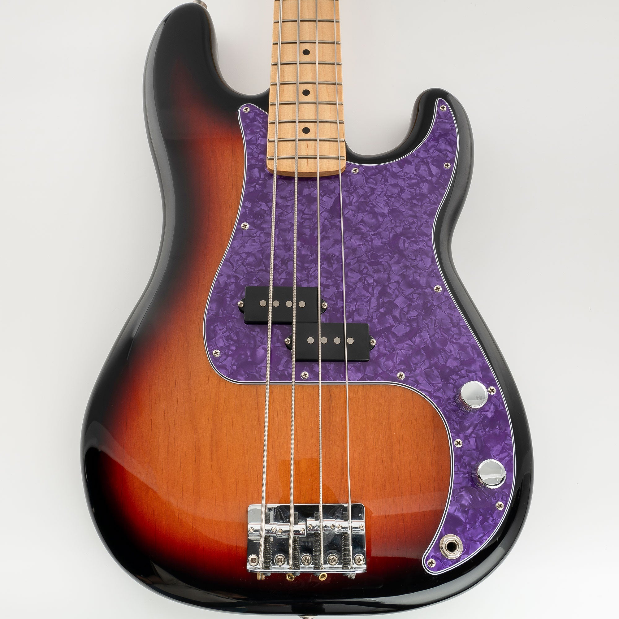 Musiclily Pro 13 Hole P Bass Pickguard for Fender American/ Mexican Standard Precision Bass,1/3/4Ply