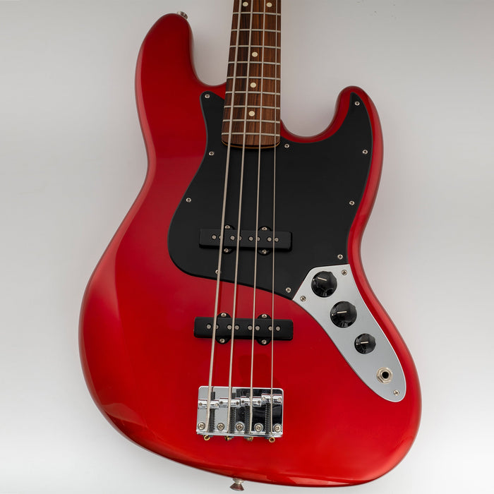 Musiclily Pro 10穴 JBジャズベース用ピックガード USA/メキシコスタンダードFender Jazz Bassエレキベース用 3プライ ホワイト