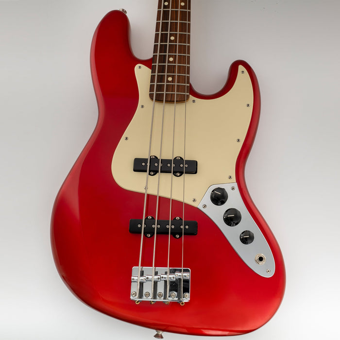 Musiclily Pro 10穴 JBジャズベース用ピックガード USA/メキシコスタンダードFender Jazz Bassエレキベース用 3プライ ホワイト