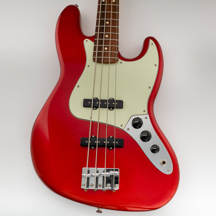 Musiclily Pro 10穴 JBジャズベース用ピックガード USA/メキシコスタンダードFender Jazz Bassエレキベース用 3プライ ホワイト