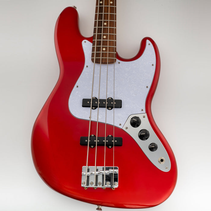 Musiclily Pro 10穴 JBジャズベース用ピックガード USA/メキシコスタンダードFender Jazz Bassエレキベース用 3プライ ホワイト