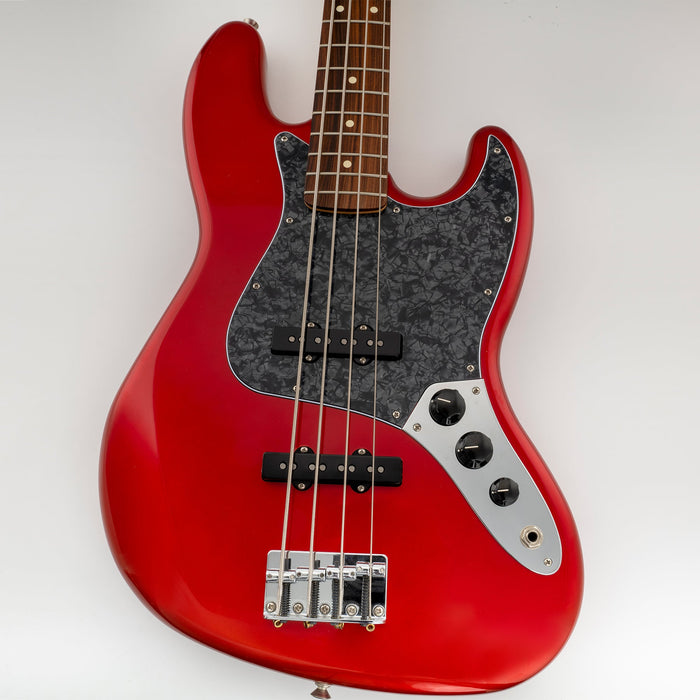 Musiclily Pro 10穴 JBジャズベース用ピックガード USA/メキシコスタンダードFender Jazz Bassエレキベース用 3プライ ホワイト