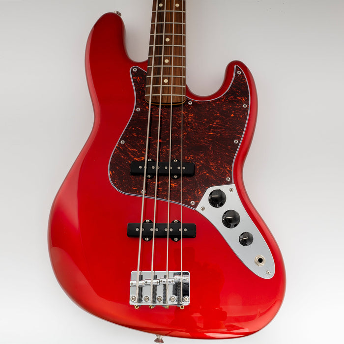 Musiclily Pro 10穴 JBジャズベース用ピックガード USA/メキシコスタンダードFender Jazz Bassエレキベース用 3プライ ホワイト