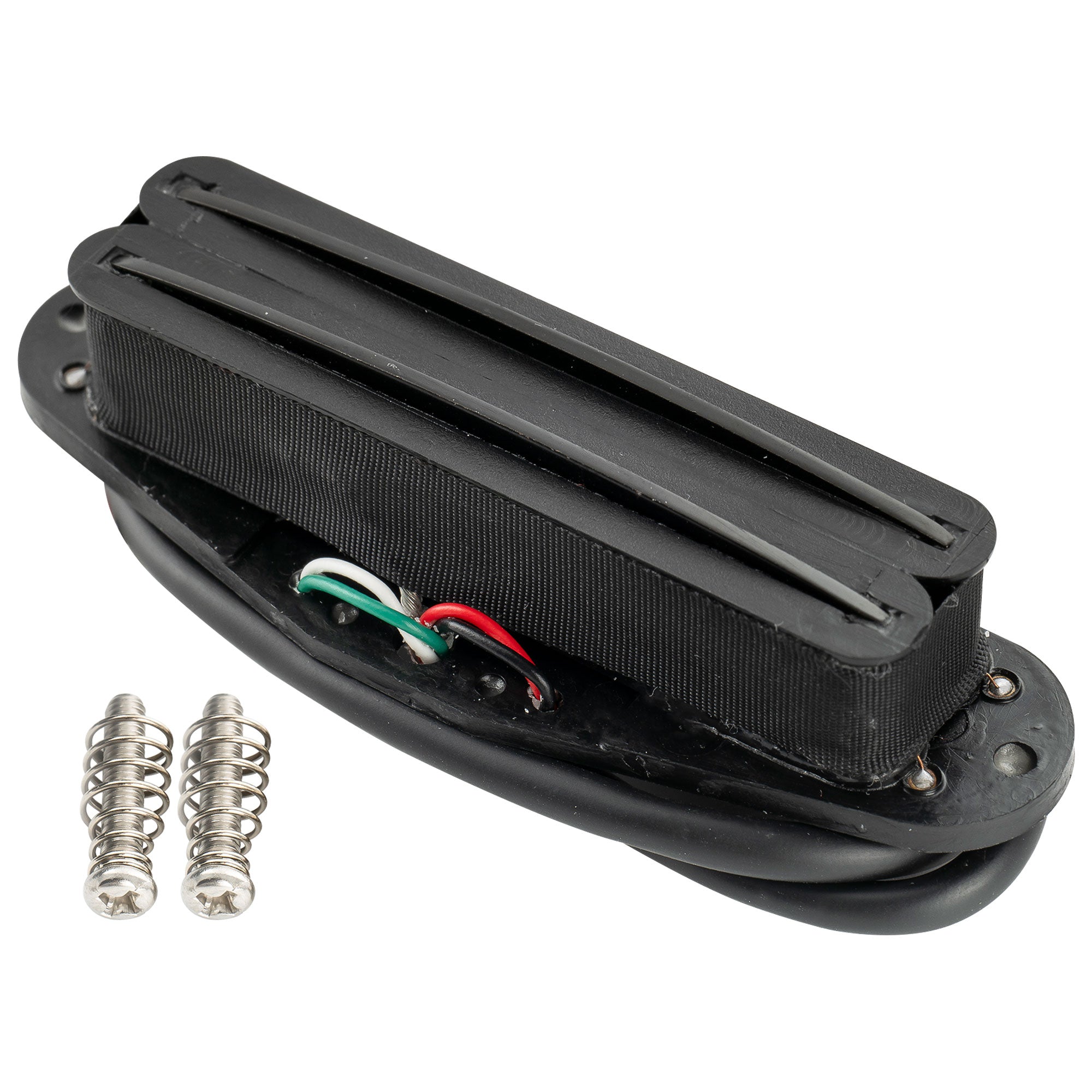 Musiclily Basic Rail Blade Keramik Single Coil - Größe Humbucker - Aufnehmer für Elektrogitarren im Strat - Stil