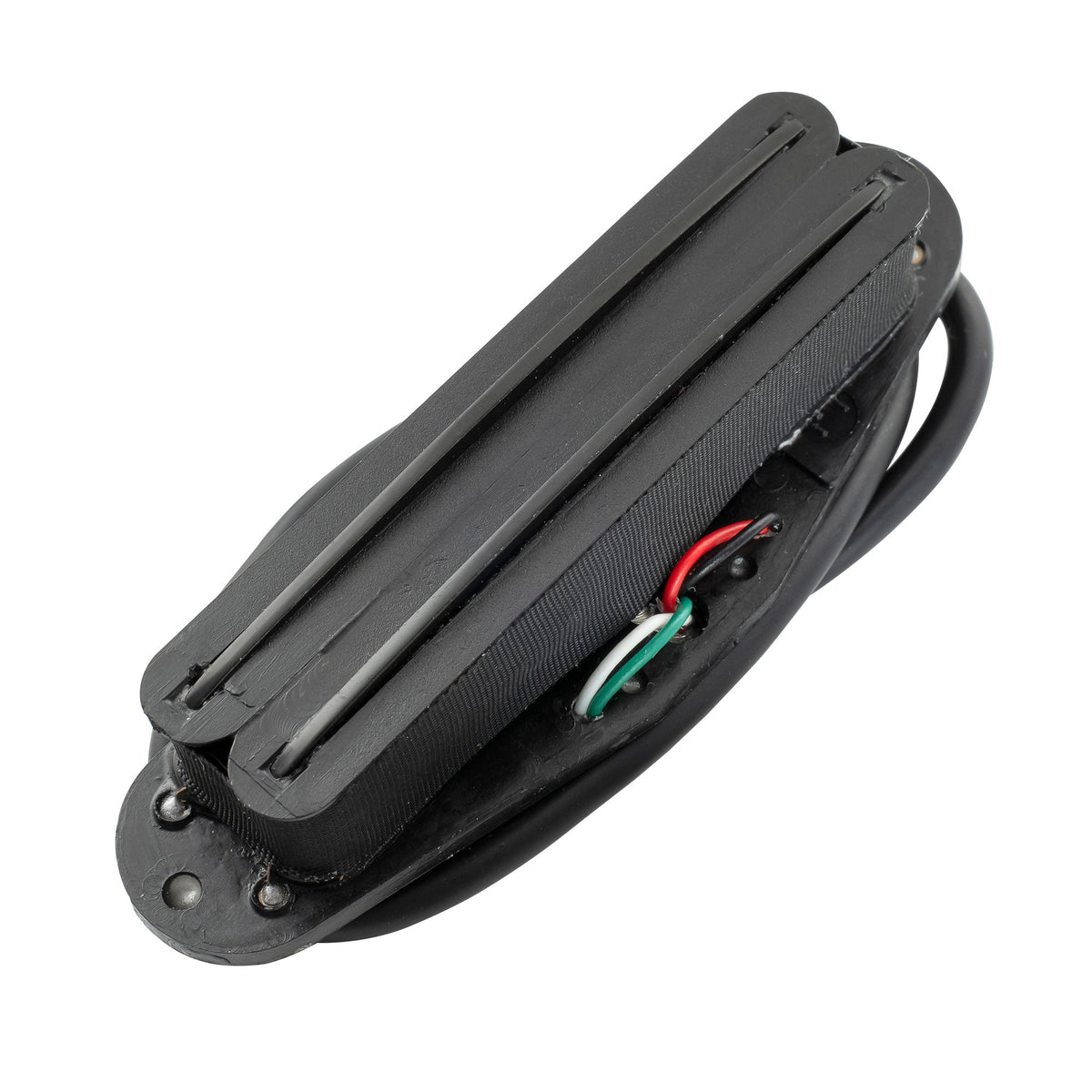musiclily basic rail blade ceramic single coil sized humbucker pickup for strat style electric guitar m533p