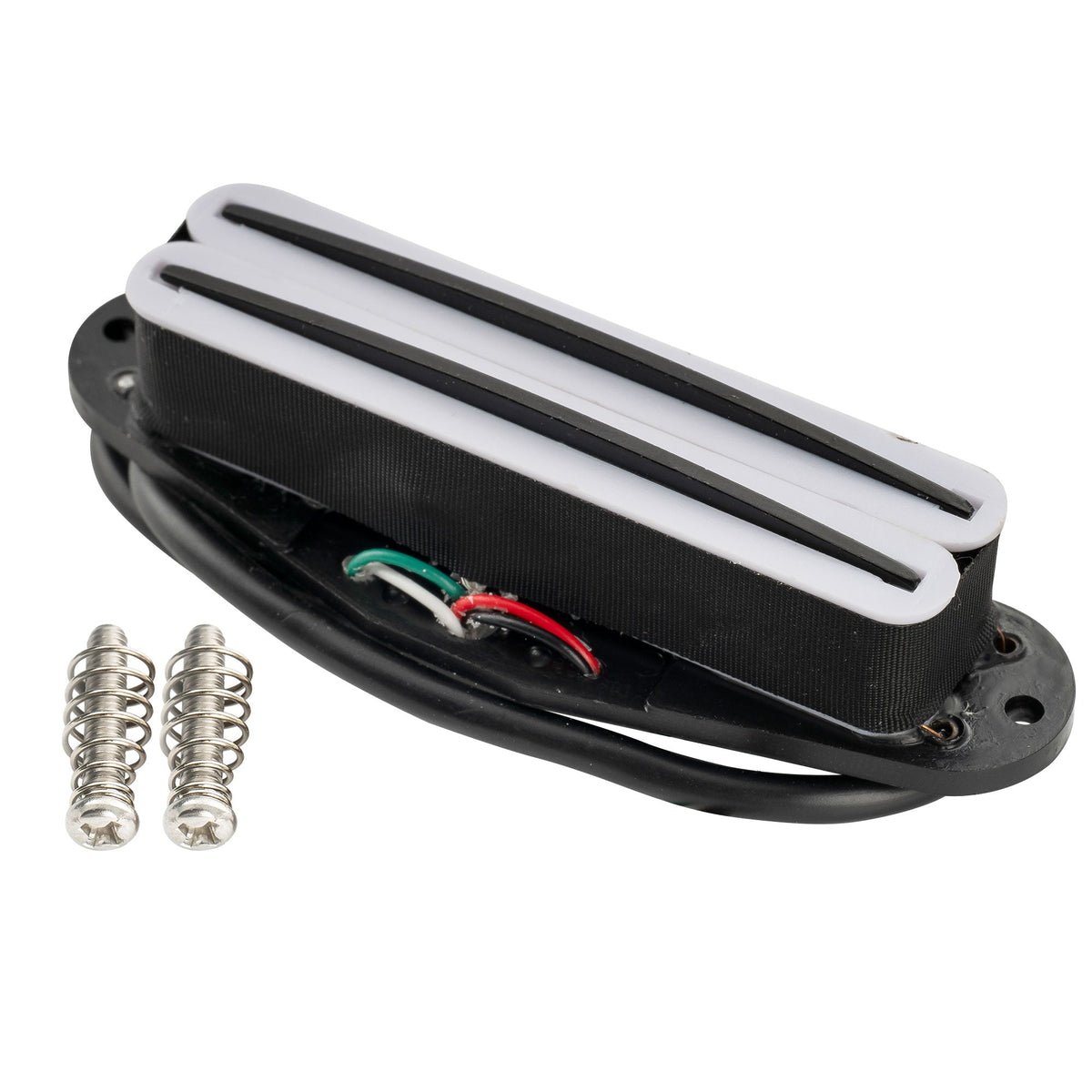Musiclily Basic Rail Blade Keramik Single Coil - Größe Humbucker - Aufnehmer für Elektrogitarren im Strat - Stil
