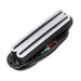 musiclily basic rail blade ceramic single coil sized humbucker pickup for strat style electric guitar m533p, black