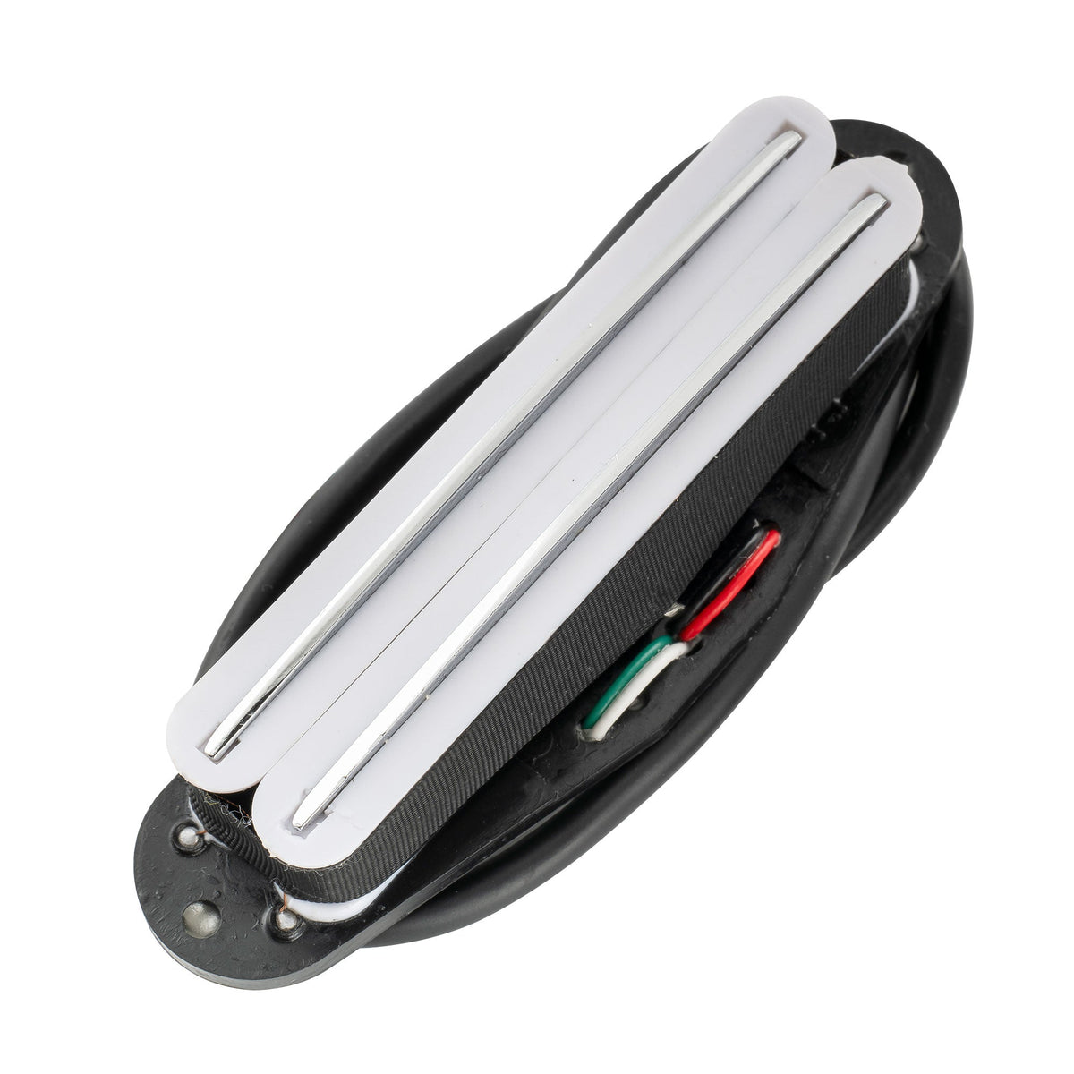 musiclily basic rail blade ceramic single coil sized humbucker pickup for strat style electric guitar m533p