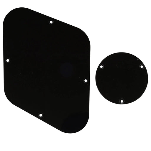 musiclily pro lp backplate and switch cover set compatible with usa lp style 1 3 4 ply mx0472p