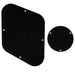 musiclily pro lp backplate and switch cover set compatible with usa lp style 1 3 4 ply mx0472p