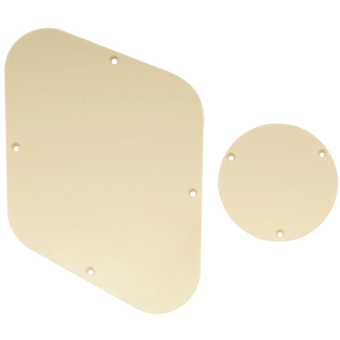 musiclily pro lp backplate and switch cover set compatible with usa lp style 1 3 4 ply mx0472p