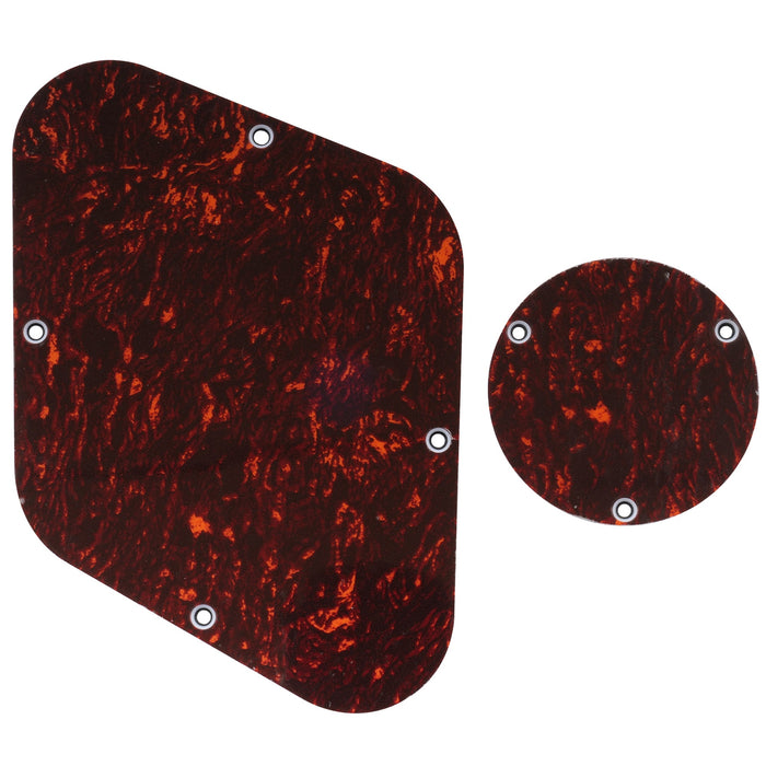 musiclily pro lp backplate and switch cover set compatible with usa lp style 1 3 4 ply mx0472p