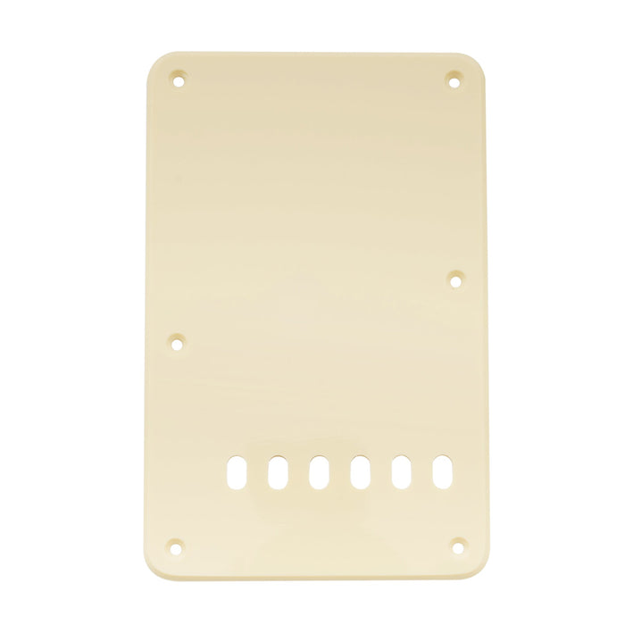 musiclily pro vintage style strat tremolo backplate for fender usa mexican made standard stratocaster modern style guitar 1 3 4 ply mx0562p