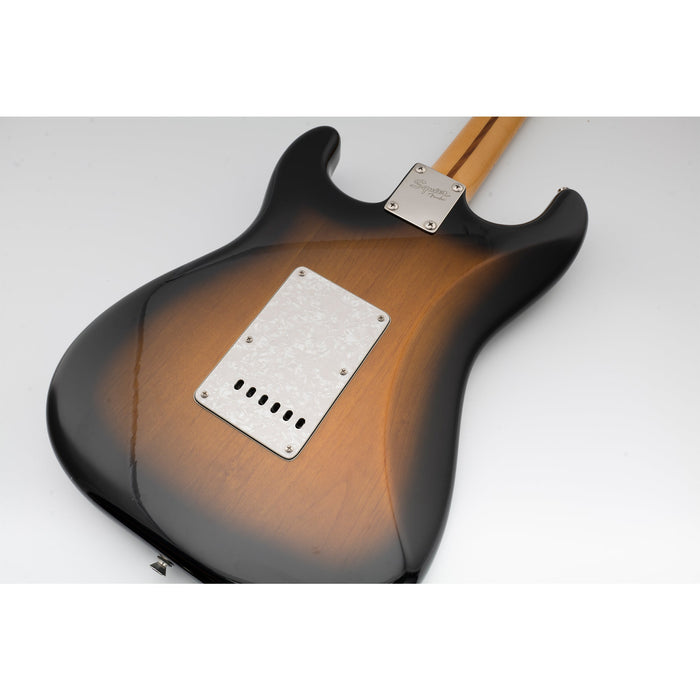 Musiclily Pro ヴィンテージ STタイプトレモロバックプレート USA/メキシコFender Stratストラトエレキギター用 3プライ ホワイト