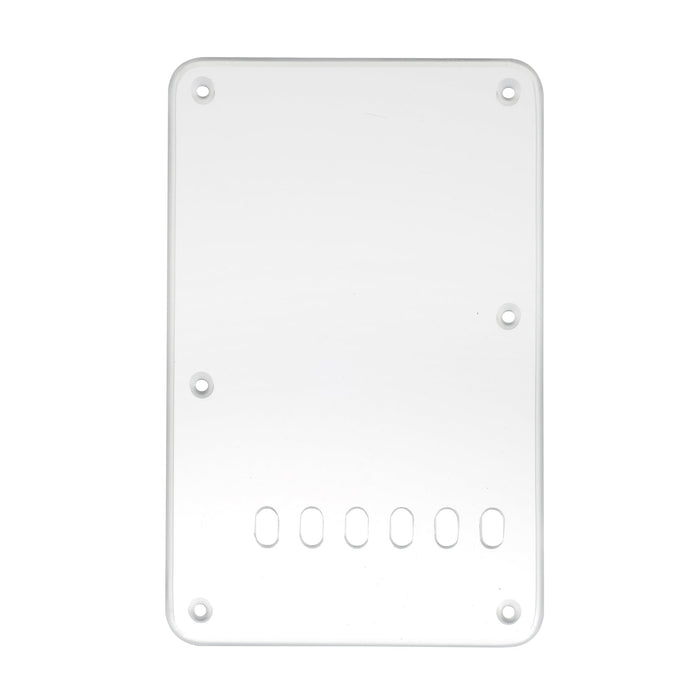 musiclily pro vintage style strat tremolo backplate for fender usa mexican made standard stratocaster modern style guitar 1 3 4 ply mx0562p