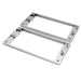 detail of musiclily basic flat profile metal guitar humbucker pickup mounting rings mx0643 2p