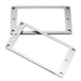 musiclily basic flat profile metal guitar humbucker pickup mounting rings mx0643 2p details
