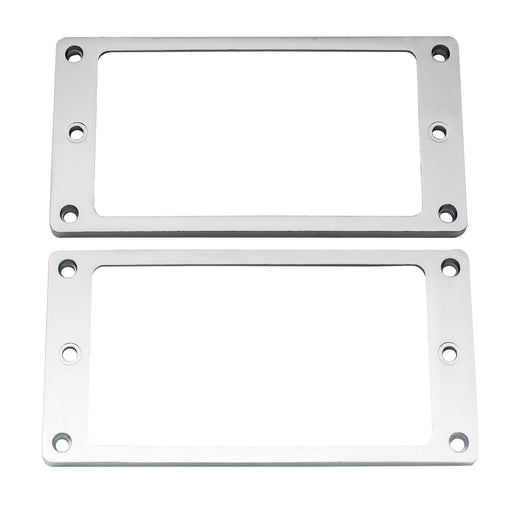 musiclily basic flat profile metal guitar humbucker pickup mounting rings mx0643 2p