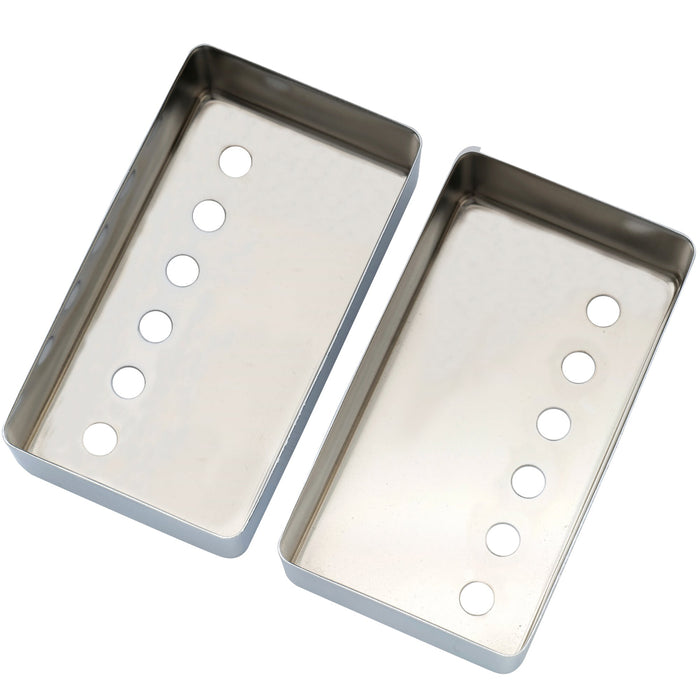 Part of musiclily basic 50mm metal humbucker guitar pickup covers for electric guitar neck mx0645 2p
