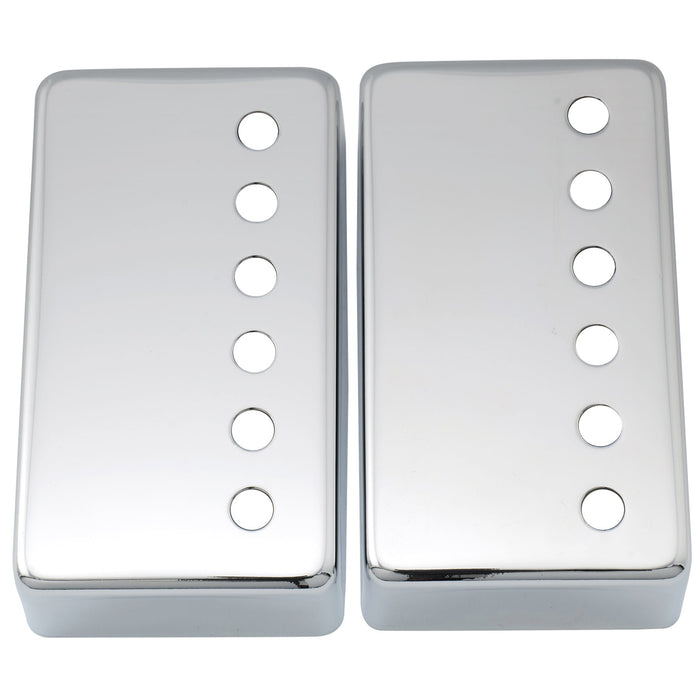 detail of musiclily basic 52mm metal humbucker guitar pickup covers for electric guitar bridge mx0646 2