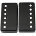 detail of musiclily basic 50mm and 52mm metal guitar humbucker pickup covers set mx0647bkmx0648bk