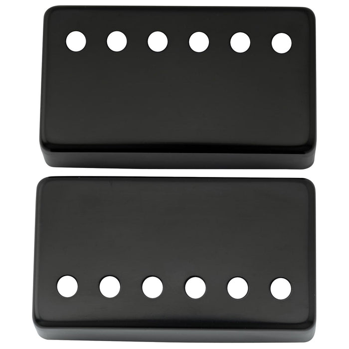 musiclily basic 50mm and 52mm metal guitar humbucker pickup covers set mx0647bkmx0648bk