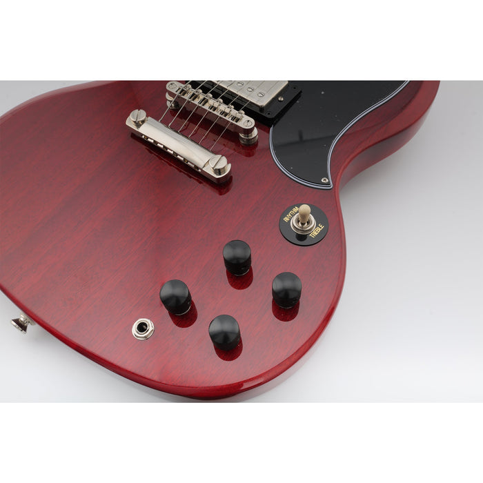 Perillas de control Musiclily Basic Coarse de 18 estrías de acero moleteadas con juego de tornillos para guitarra eléctrica o bajo (18 x 18 mm, juego de 4)