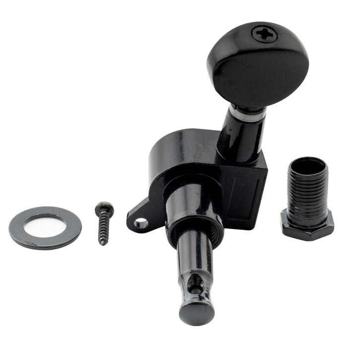 Musiclily Basic R15A 6-in-line Guitar Sealed Tuners Tuning Pegs Keys Machine Heads Set