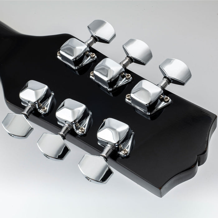 3R3L 15:1 Rapporto Mezzi Chiusi Testine per Chitarra Acustica/Elettrica Tonalizzatori Chiavi con Vite a 45 Gradi