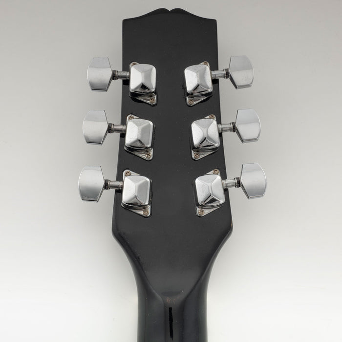 Musiclily Basic R15A Singolo Rapporto 15:1 Mezzo Chiuso Testata Macchina per Accordatura Lato Treble con Pulsante Esagonale Grande per Chitarra Acustica Elettrica