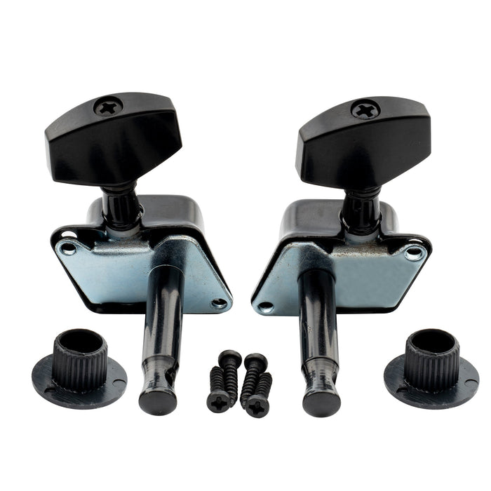 3R3L 15:1 Rapporto Mezzi Chiusi Testine per Chitarra Acustica/Elettrica Tonalizzatori Chiavi con Vite a 45 Gradi