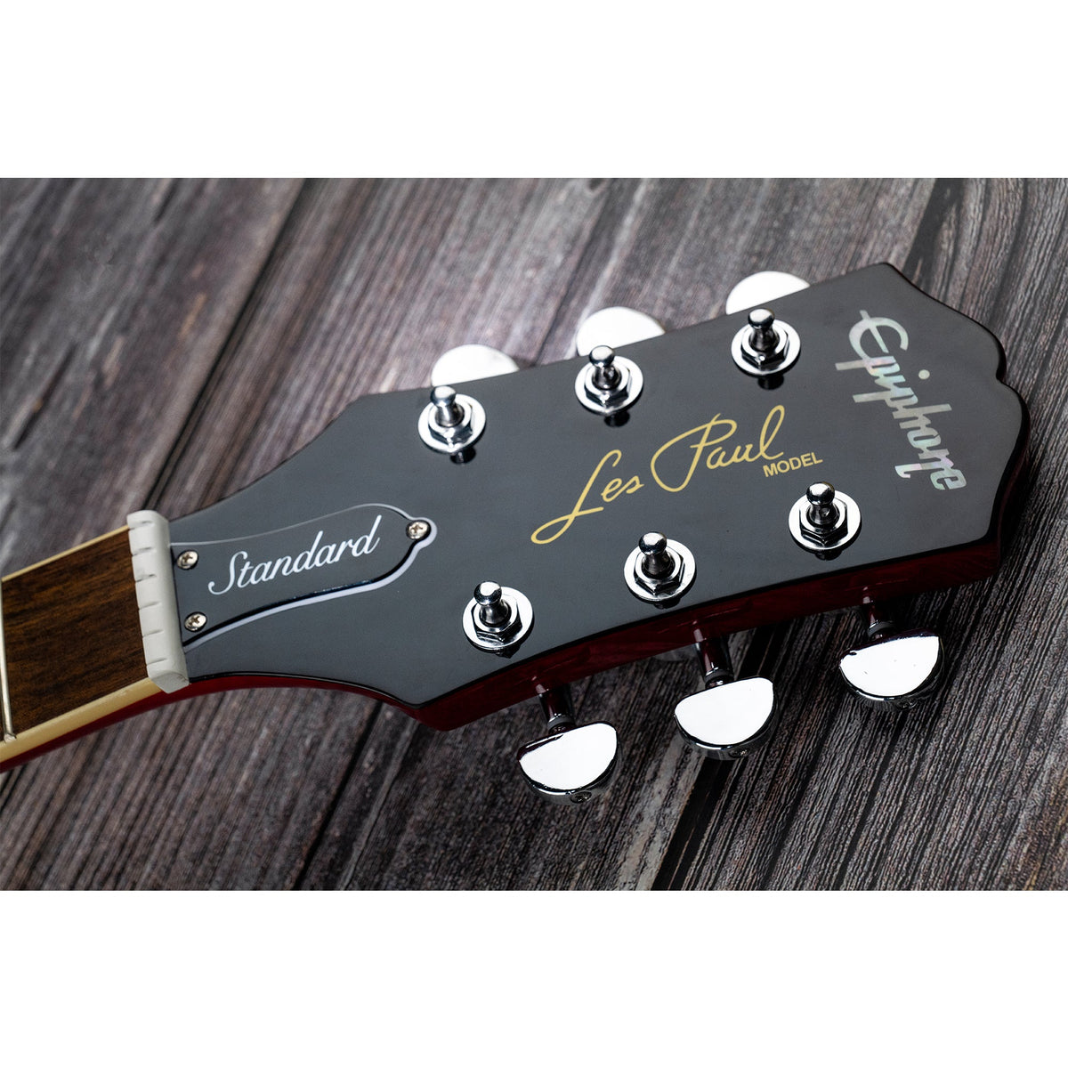 Musiclily Basic R15A 3R3L Rapporto 15:1 Teste di Macchina Completamente Sigillate Accordatori Chiavi con Pulsante a Mezzaluna Vite ad Angolo Retto per Chitarra Acustica Elettrica