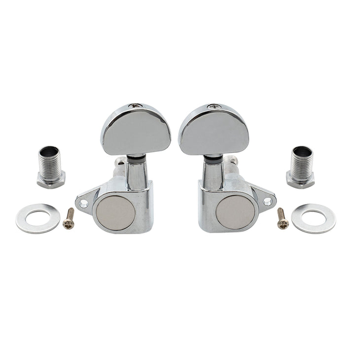 3R3L 15:1 Rapporto Chiavi di Regolazione per Chitarra Elettrica Acustica Full Sealed Tonalizzatori Piroli con Vite a Angolo Retto