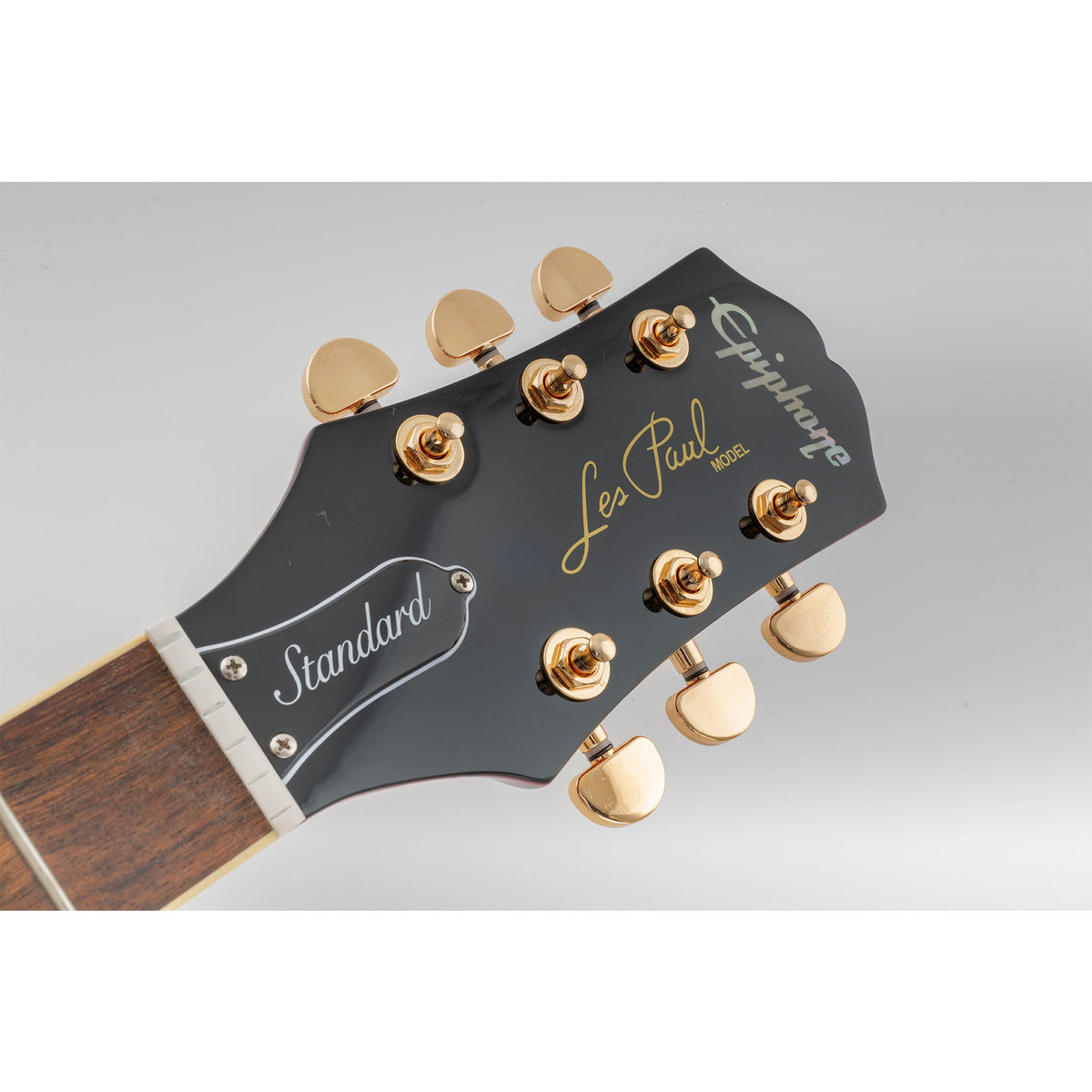 Musiclily Basic R15A 3R3L Rapporto 15:1 Teste di Macchina Completamente Sigillate Accordatori Chiavi con Pulsante a Mezzaluna Vite ad Angolo Retto per Chitarra Acustica Elettrica