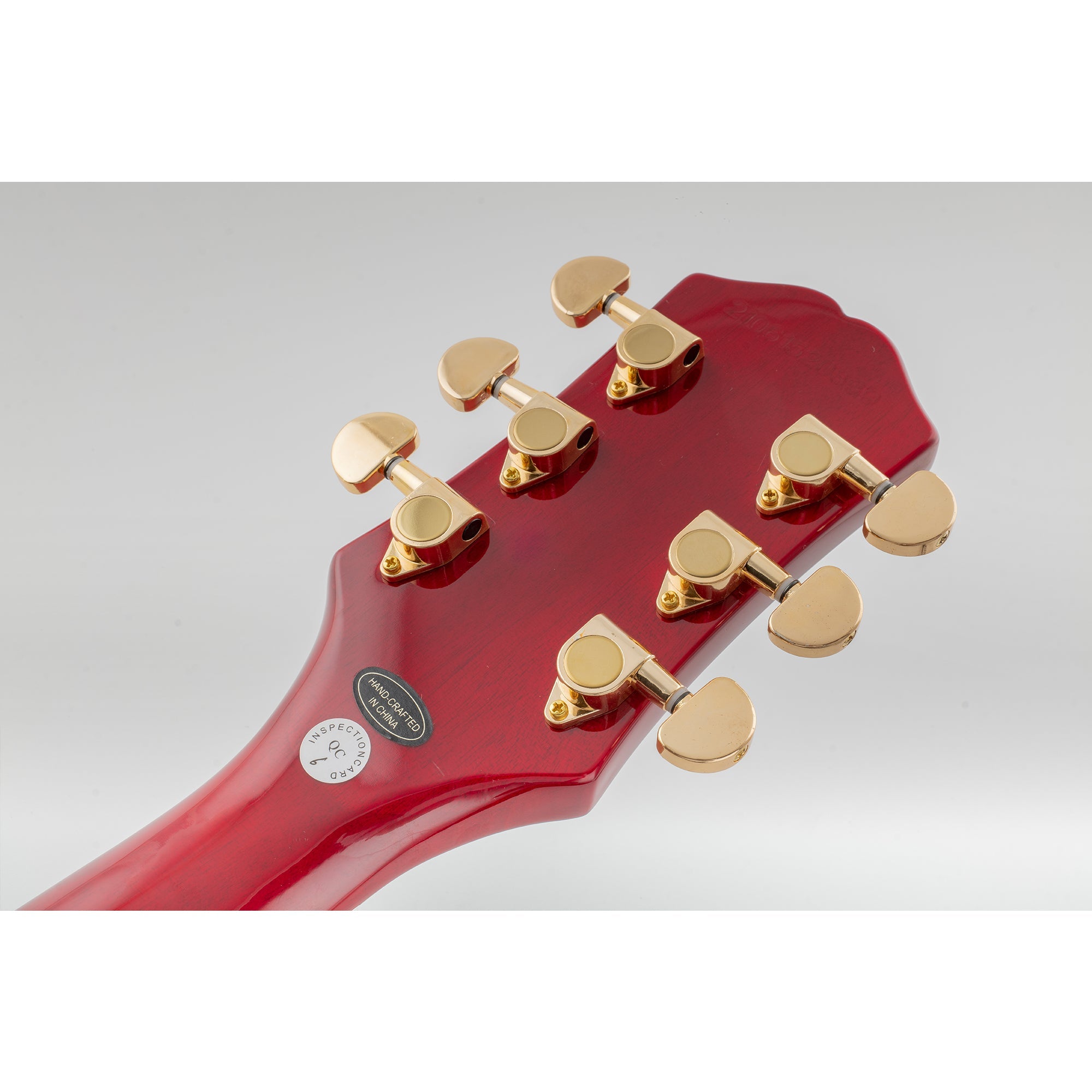 Musiclily Basic R15A 3R3L Rapporto 15:1 Teste di Macchina Completamente Sigillate Accordatori Chiavi con Pulsante a Mezzaluna Vite ad Angolo Retto per Chitarra Acustica Elettrica