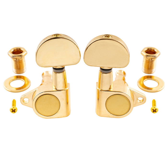 3R3L 15:1 Rapporto Chiavi di Regolazione per Chitarra Elettrica Acustica Full Sealed Tonalizzatori Piroli con Vite a Angolo Retto