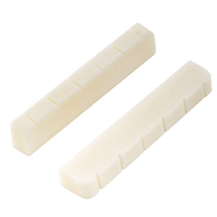 musiclily basic flat bottom slotted 6 string classical guitar bone nut dj 01 dj 03 52x6x9 8 5mm mx0718 2 details