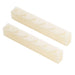 Part of musiclily basic flat bottom slotted 6 string classical guitar bone nut dj 05 dj 07 52x6x9mm mx0722 2