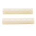 musiclily basic flat bottom slotted 6 string classical guitar bone nut dj 05 dj 07 52x6x9mm mx0722 2