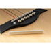 Application of musiclily basic compensated 6 string classical guitar bone saddle dj 06 dj 08 80x3x9 8mm mx0723 2
