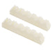 Part of musiclily basic flat bottom slotted bone acoustic guitar nut 43x6x9mm mx0726 2
