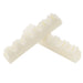 detail of musiclily basic flat bottom slotted bone acoustic guitar nut 43x6x9mm mx0726 2