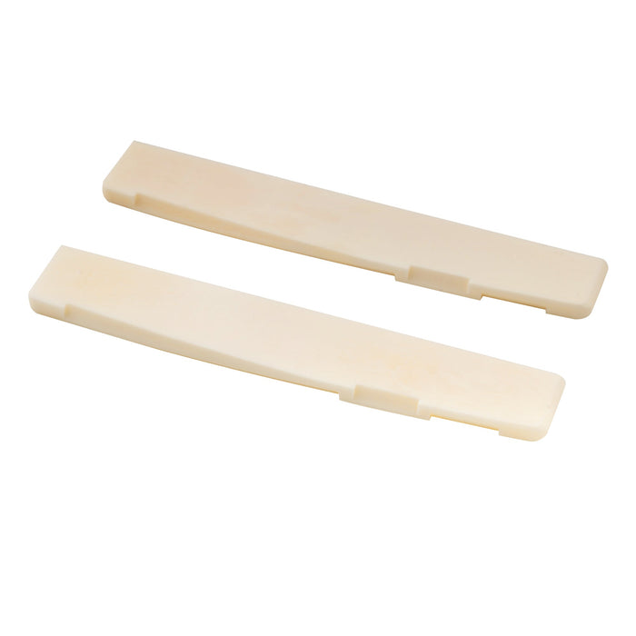 Part of musiclily basic compensated bone acoustic guitar saddle 76x3x13mm mx0729 2
