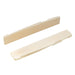 musiclily basic compensated bone acoustic guitar saddle 76x3x13mm mx0729 2 details