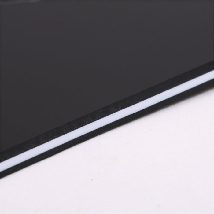 detail of musiclily pro 4 hole guitar stratocaster pickguard blanks material for strat style guitar custom 1 3 4ply mx0751p