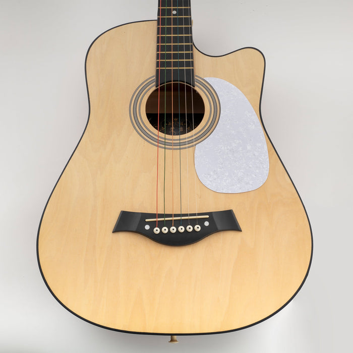 Musiclily Pro Oversize Teardrop Acoustic Guitar Self-adhesive Pickguard for Martin D28 Style guitar