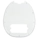 musiclily pro 9 hole bass pickguard for musicman stingray bass 3ply 4ply mx0770p, aged white