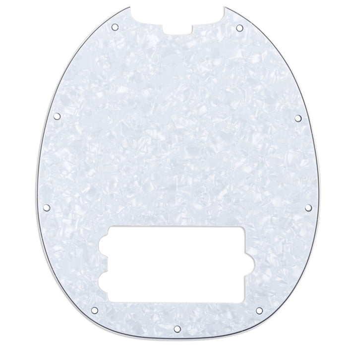 musiclily pro 9 hole bass pickguard for musicman stingray bass 3ply 4ply mx0770p