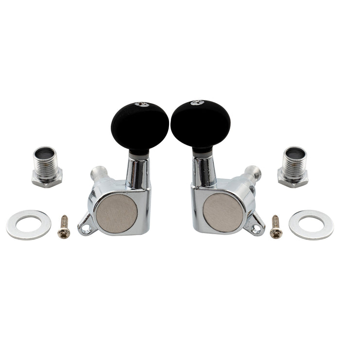 Part of musiclily basic 2r2l sealed ukulele tuners tuning pegs keys machine heads set mx0814p